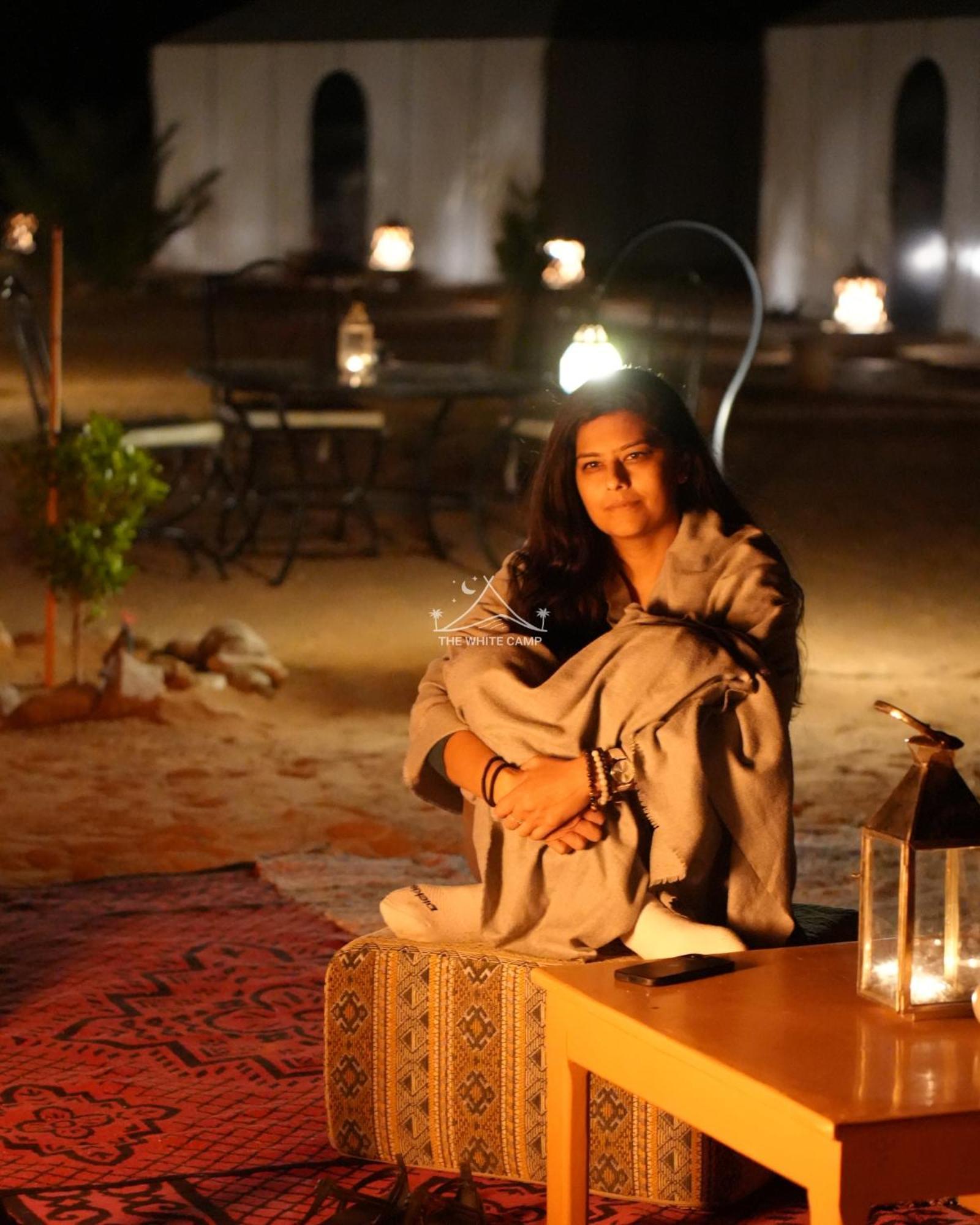 The White Camp - Your Merzouga Luxury Desert Camp & Erg Chebbi Dunes Camel Riding Экстерьер фото